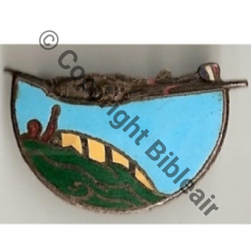 NH ESCADRILLE SAUVETAGE EN MER 98  A.AUGIS ST.BARTH LYON 3Li Bol fenetre allonge Dos lisse irreg No157 sur Bol Src.ereiparal 191Eur(x3)